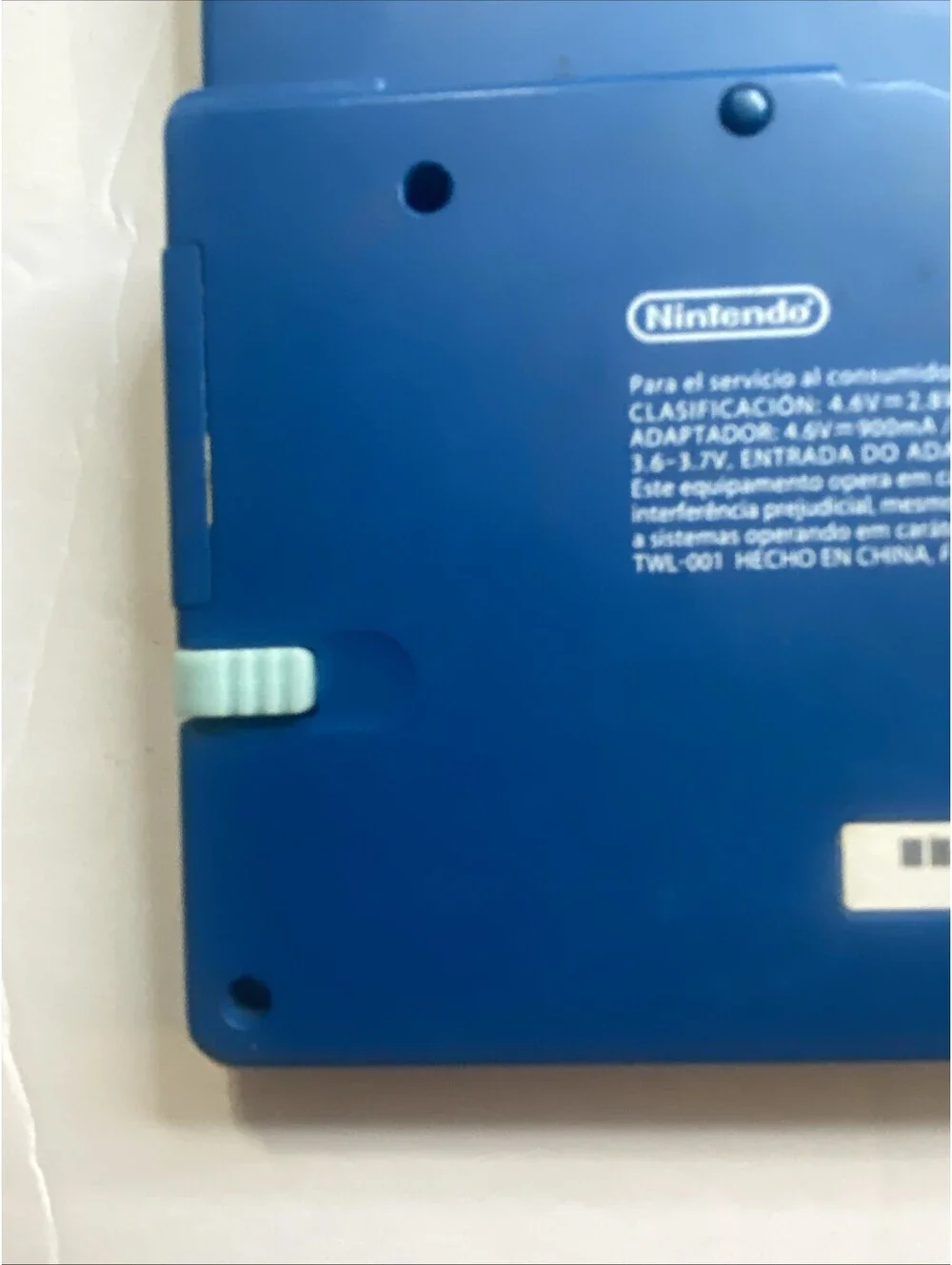 Nintendo DSI Handheld System Midnight Turns On With Stylus Read Description